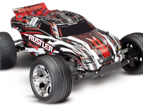 Rustler XL-5 1/10 2x4 avec batterie et chargeur # 37054-1-REDX