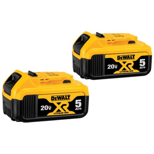 DeWALT - DCB205-2 Batterie XR(R) 5 Ah 20 V MAX* (paquet de 2)