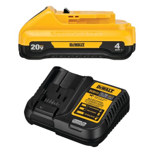 DeWALT - DCB240C Ensemble de batterie 4 Ah compacte de démarrage 20 V MAX*