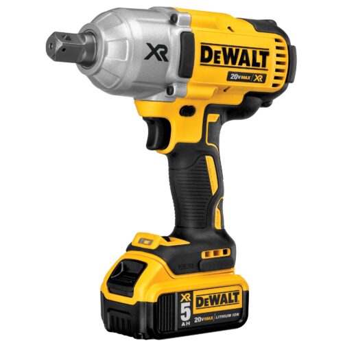 DeWALT - Clé à chocs XR(R) de 3/4 po à couple élevé 20 V MAX* Anneau ouvert (5,0 Ah) (DCF897P2)