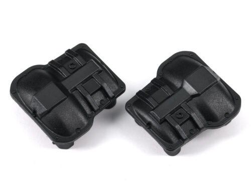 Axle cover, front or rear (black) (2)