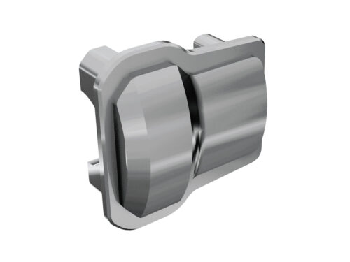 Axle cover, front or rear (gray) (2)