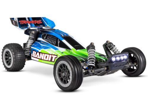 Slash: 1/10-Scale 2WD Short Course Racing Truck.  Ready-To-Race with TQ 2.4GHz radio system, XL-5 ESC (fwd/rev), and LED lights.  Includes: 7-Cell NiMH 3000mAh Traxxas battery